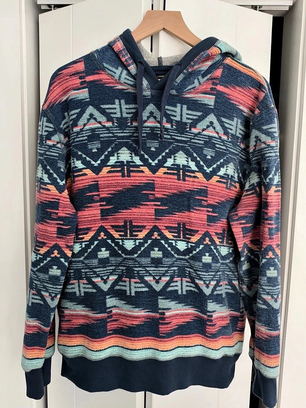 Faherty x ThunderVoice Terranea Fleece Hoodie Organic Cotton L